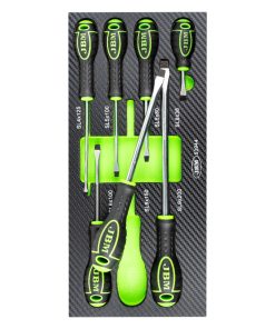 Alternative view of MODULE EVA DE 7 TOURNEVIS PLATS REF: 53944 – Un Ensemble Indispensable pour les Professionnels et Bricoleurs