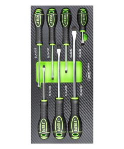 MODULE EVA DE 7 TOURNEVIS PLATS REF: 53944 – Un Ensemble Indispensable pour les Professionnels et Bricoleurs